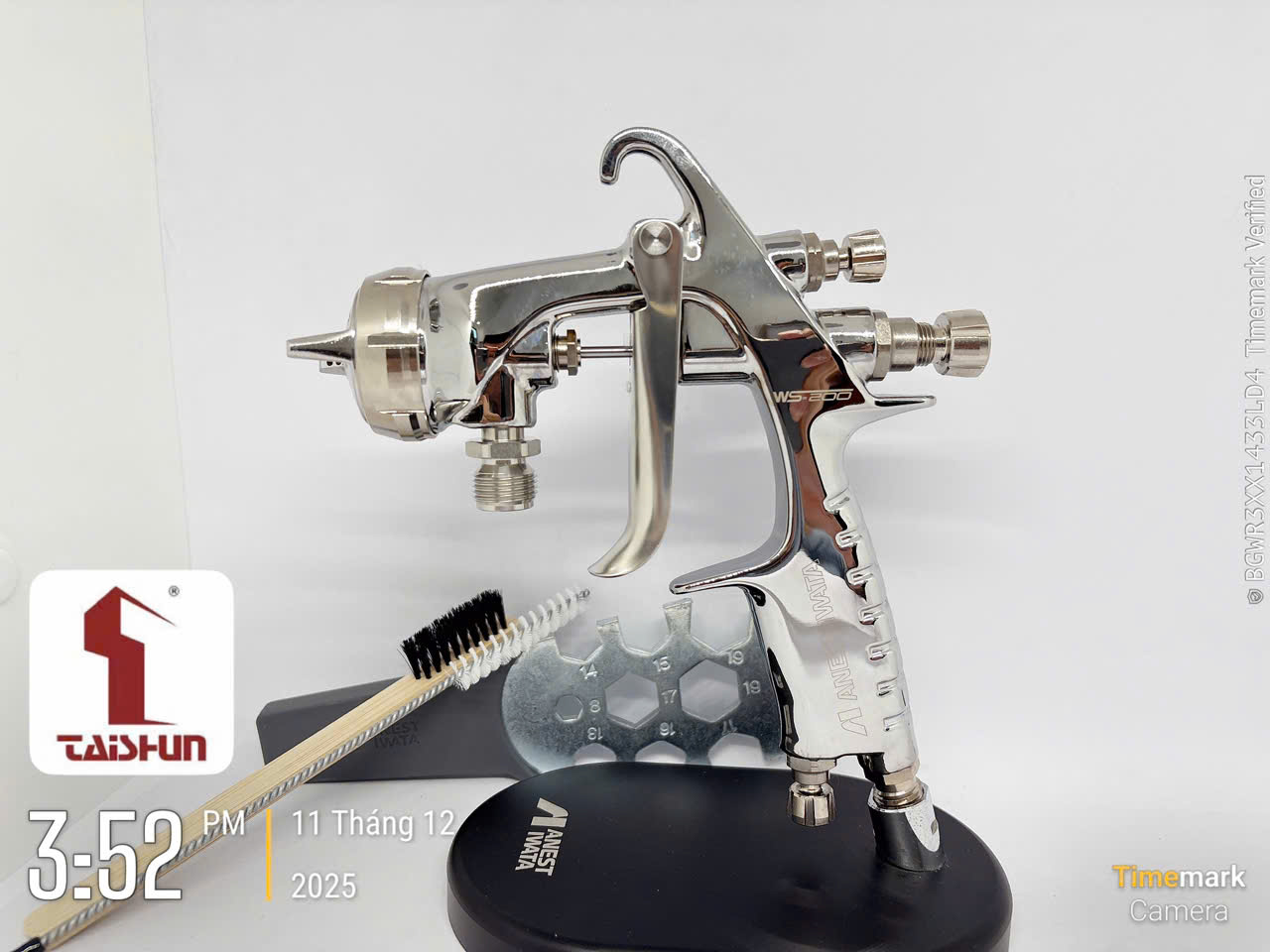 Súng phun sơn lớn dòng WS-200 12 lỗ khí xé sơn WS200&nbsp;